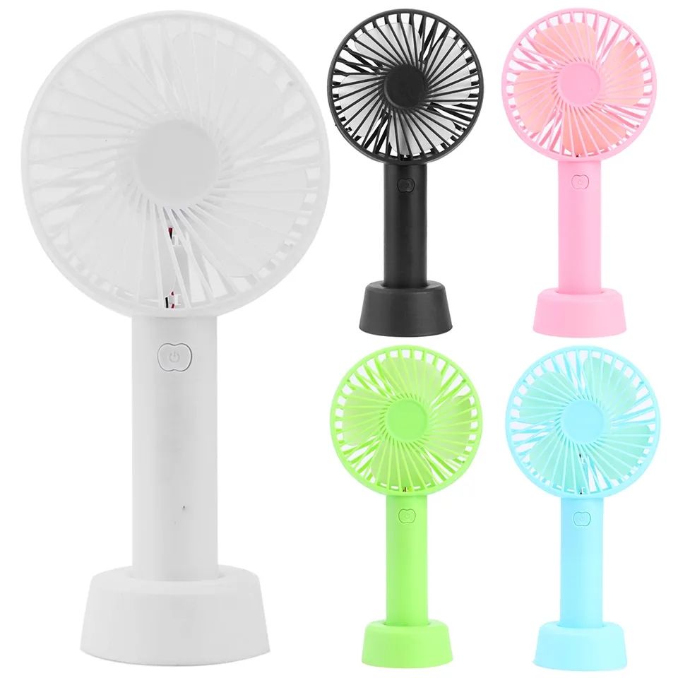 Mini Handheld Fan, Powerful Portable Fan 3 Speeds, USB Rechargeable